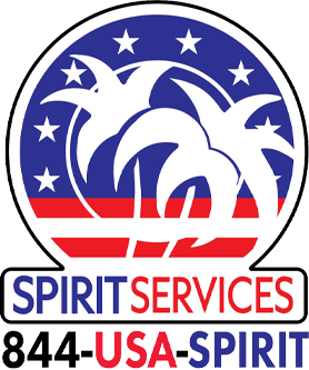 Spirit Services Logo - 844-USA-SPIRIT