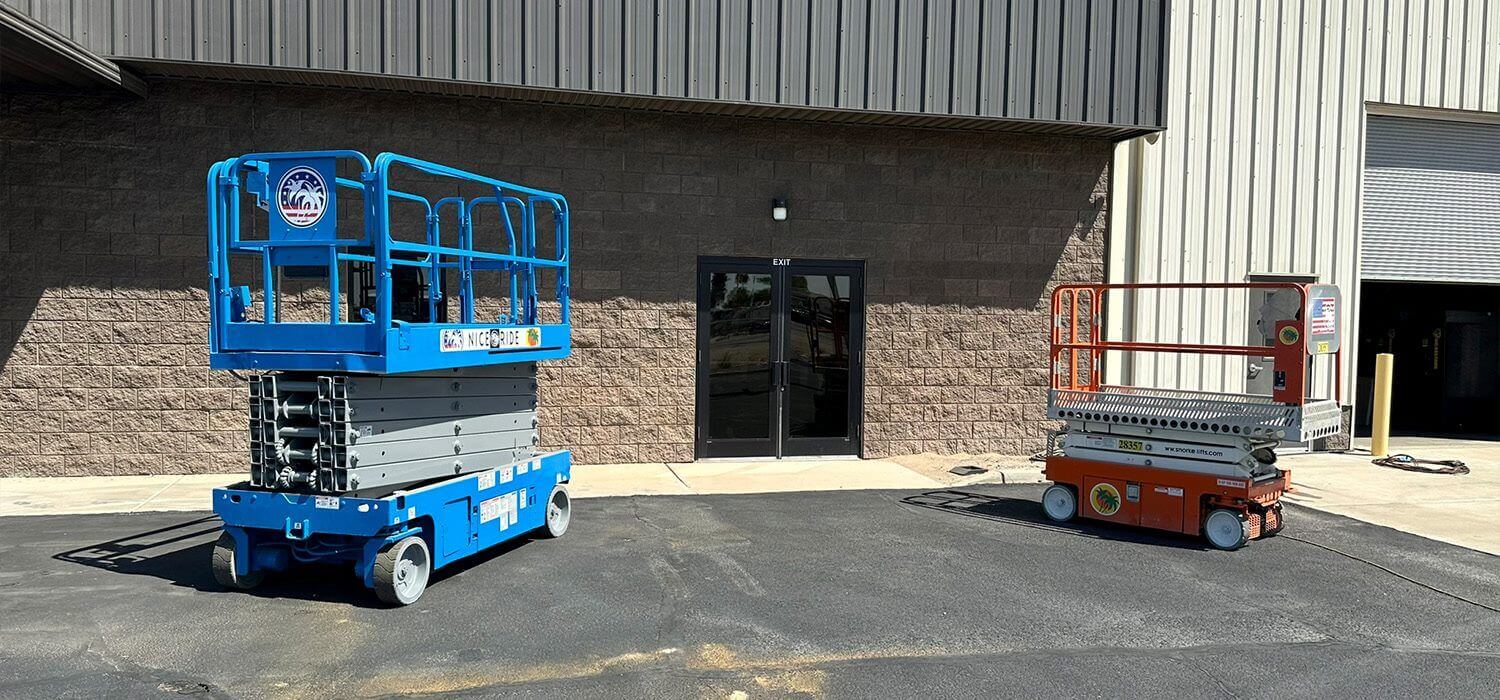 Spirit Services Storefront & Scissor Lifts